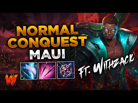 MAUI, COMO SUPONIAMOS ESTO ESTA OP Y GUAPISIMO - Warchi - Smite Conquest