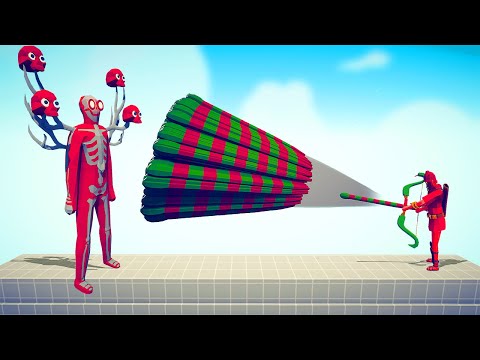 SKULL TITAN vs EVERY GOD - Totally Accurate Battle Simulator TABS