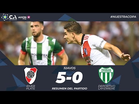 32avos: River 5 - Deportivo Laferrere 0