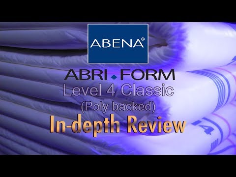 Abena Abri-Form 4 "Classic" Adult Diaper In-Depth Review #incontinence #adultdiaper