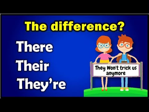 There, Their, They're || Homophones || How to differentiate? || Word Blunders