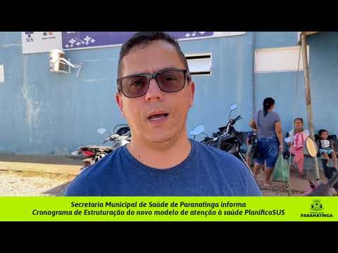Paranatinga informa Cronograma de Estruturação do novo modelo de atenção à saúde PlanificaSUS