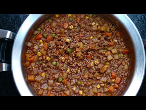 The Best Beef Mince Recipe (Savoury Beef Mince)
