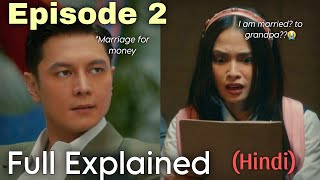 My husband is a Mafia Boss episode 2 explained in hindi | Funny marriage😂 | Trending drama | romcom
