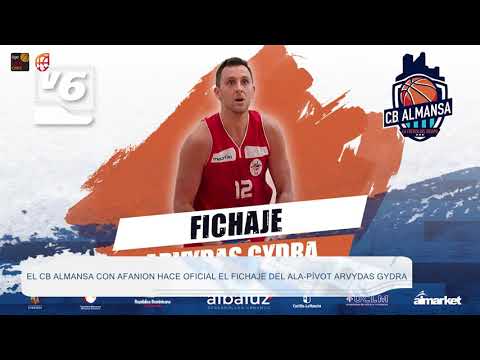 DEPORTES | El CB Almansa con Afanion hace oficial el fichaje del ala-pívot Arvydas Gydra