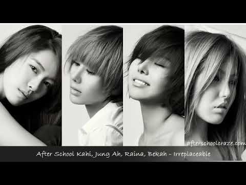 After School Kahi, Jung Ah, Raina, Bekah - Irreplaceable SuKiRa 091211