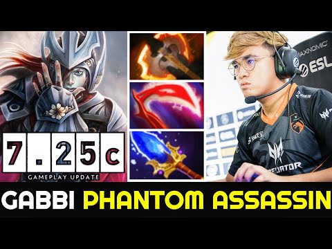 GABBI Phantom Assassin 7.25c New Patch - Outplayed Enemies Like a Boss Dota 2