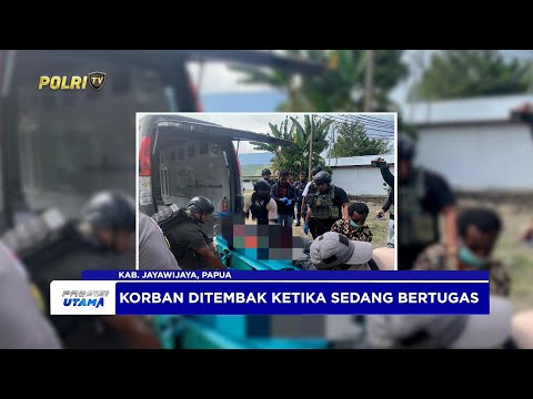 2 PEKERJA SIPIL DITEMBAK KKB, SATGAS OPS DAMAI CARTENZ SIGAP LAKUKAN PENGEJARAN DAN EVAKUASI KORBAN