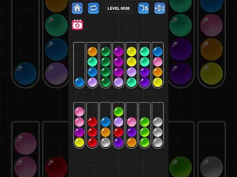 Ball Sort Puzzle by Guru Game: Levels 6536, 6537, 6538, 6539, 6540