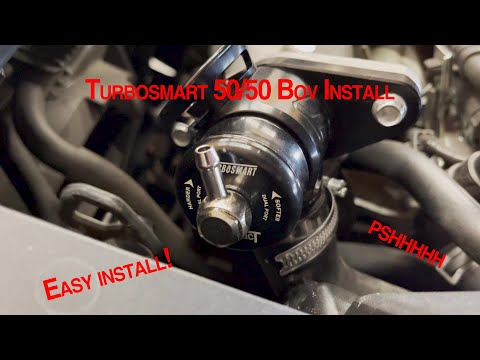 How To Install Turbosmart 50/50 Bov On MazdaSpeed 3(Soundclips!!)