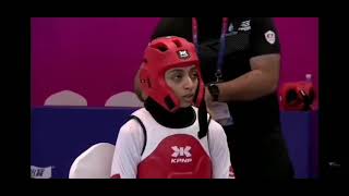 بطوله العالم للتايكوندو بالصين ايه شحاته بطله مصر