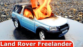 Burning My Land Rover Freelander - The Car Is On Fire - WHY?