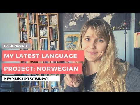 New Project: Learning Norwegian with #90DayswithDrops