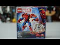 LEGO Marvel Super Heroes 76308 Spider Man Mech Vs Anti Venom LEGO Speed Build Review