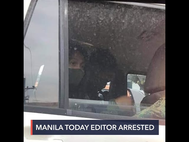 PNP arrests editor of red-tagged outlet in Mandaluyong home