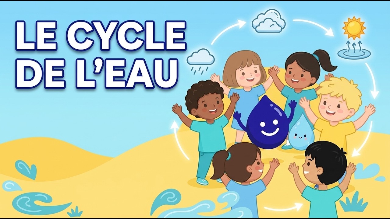 D’où vient la pluie? Le cycle de l’eau