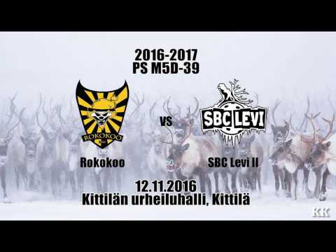 Maalikooste: Rokokoo - SBC Levi II 1-2 @ Urheiluhalli, Kittilä 12.11.2016