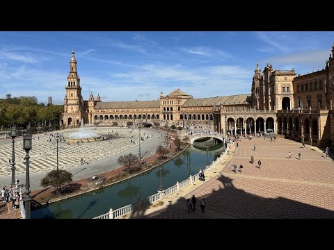 2023 Spain - Sevilla with the beautiful Plaza de España
