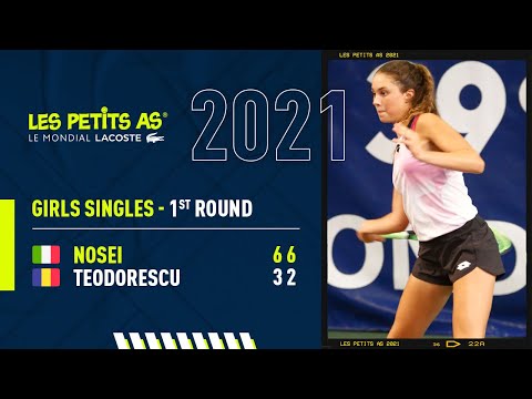 Les Petits As 2021 | Girls 1st Round | Aurora Nosei vs. Maria Teodorescu