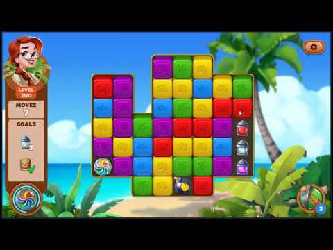 Lost Island Blast Adventure Level 300 - NO BOOSTERS 🏝️ | SKILLGAMING ✔️