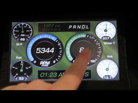 SEMA 2014 - Introducing Auto Meter's LCD Sportsman Touch Screen Dash