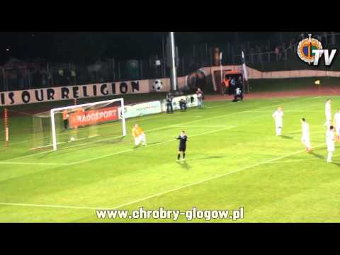 25.09.2014 skrót meczu Puchar Polski Chrobry - Jagiellonia 1-2