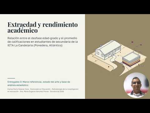 Extraedad y rendimiento académico:  IETA La Candelaria (Ponedera,Atlántico).