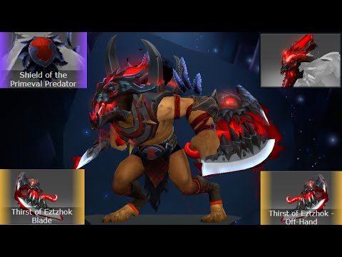 Bloodseeker Mix Set Maw of Eztzhok / Thirst of Eztzhok Blade / Shoulder of the Bloodforge