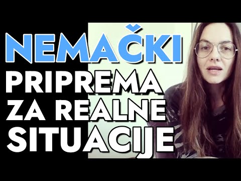 NEMAČKI - AKTIVNO PREVODIMO SA NAŠEG NA NEMAČKI BAŠ KAO I U REALNIM SITUACIJAMA - PREVEDITE PRE MENE