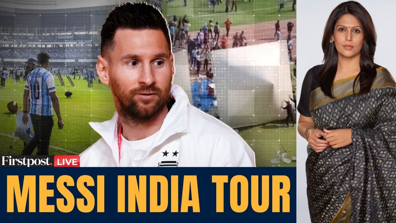 LIVE | The Messi G.O.A.T Tour in India: Football or Selfie Olympics? | Vantage with Palki Sharma