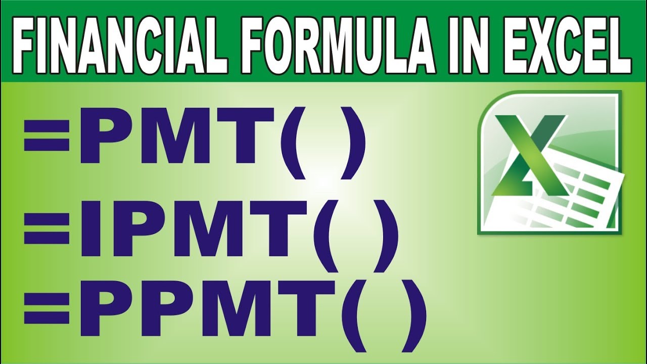Excel Financial Functions (PMT, IPMT, PPMT) in Hindi