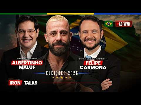 Ao vivo com Felipe Carmona, Albertinho Maluf e Dr Felipe Sestaro | IRONTALKS