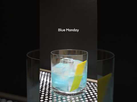 Blue Monday Cocktail - Faz Drink