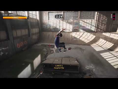 Tony Hawk's™ Pro Skater™ 1 + 2 - Warehouse Demo Gameplay (PS4)