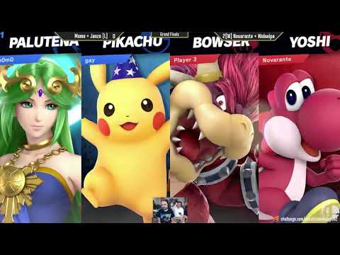ESV Ultimate 2 - Momo + Janzo Vs. Novarante + Webwipe - Grand Finals - Smash Ultimate