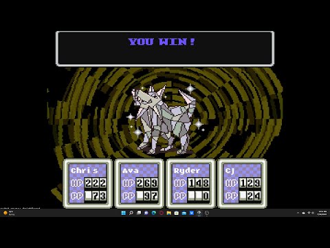 Mother 2 Deluxe Funny Moment (Stop Hitting Yourself)