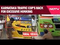 Karnataka News Karnataka Traffic Cop S Hack For Excessive Honking By Reckless Drivers Is Viral