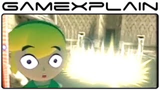 Taking Selfies in Zelda: Wind Waker HD (Wii U Gameplay Footage)