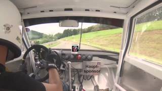 preview picture of video 'Audi 50 GT beim MSRT Freiamt Slalom 21.09.2014'