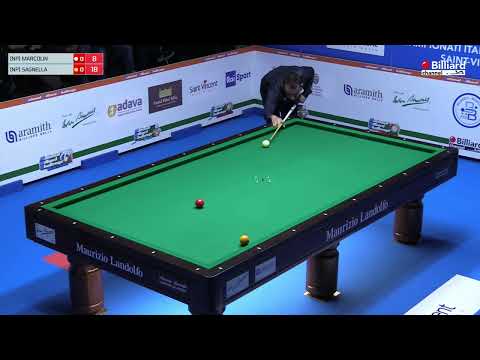 Sagnella Pierluigi VS Marcolin Paolo - Campionati Italiani 2023-2024 - Naz. Pro - Quarto di Finale