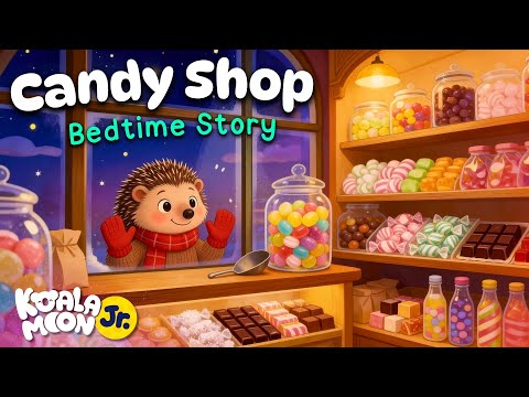The Cozy Candy Shop 🍭 🍬 Relaxing Toddler Bedtime Stories with Relaxing Baby Sleep Music