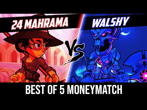 Brawlhalla Money Match Series#1 Walshy Vs. Mahrama
