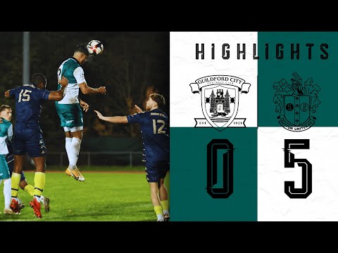 HIGHLIGHTS Guildford City vs Sutton United 29/10/25 SSC