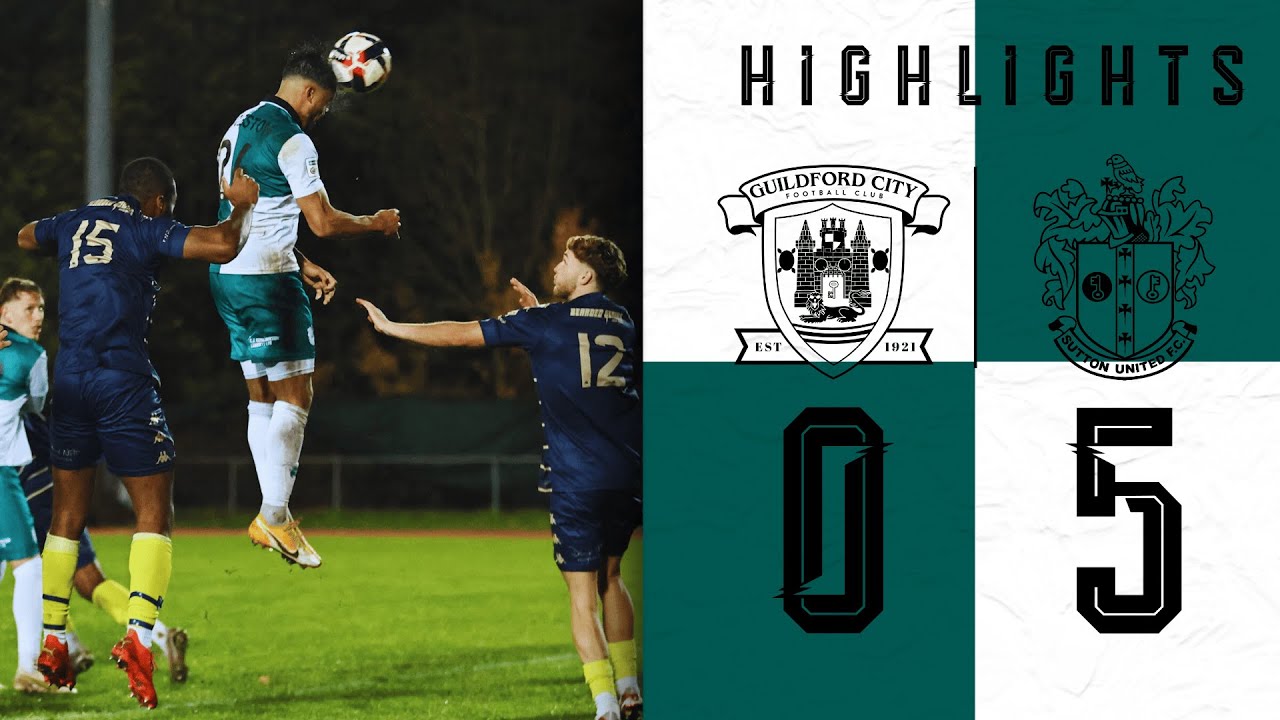 Sutton Common vs Guildford Summary & Highlights Season 2025/2026