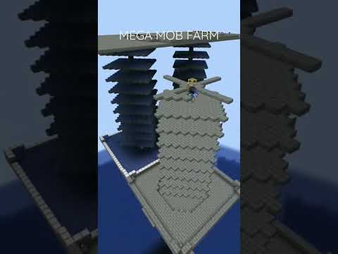 MEGA MOB FARM timelapse... full video in description