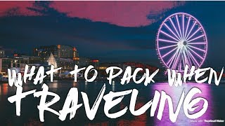 Vacation Packing For 360 Waves!!!! | Must Watch 😭