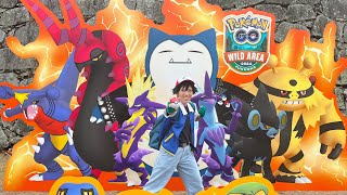 Pokémon GO Japan【ポケモンGO ワイルドエリア福岡】丹タキが新登場のポケモンゲットだせ！！Part1