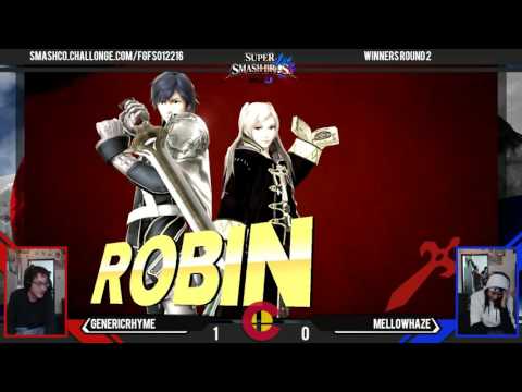 FGF28 - GenericRhyme (Robin) Vs. MellowHaze (Captain Falcon) - WR2