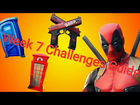 Deadpool Week 7 Challenges Guide!
