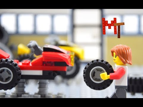 Lego ATV Race Team -  Lego City 60148  -  Lego Animation
